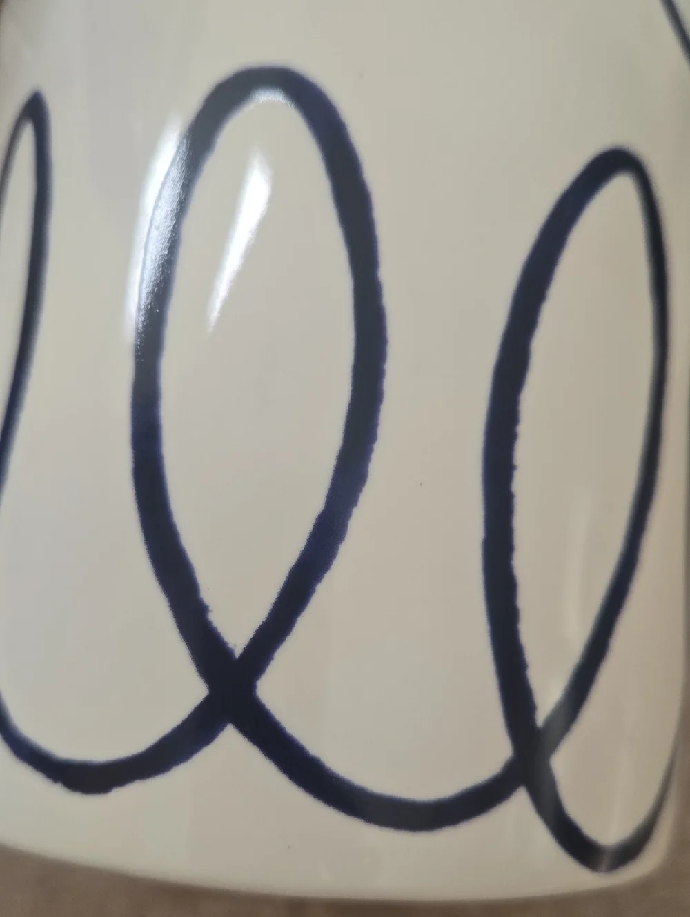 Kate Spade New York X Lenox Charlotte Street Blue Collection Tall Canister/Vase - Picture 5 of 5